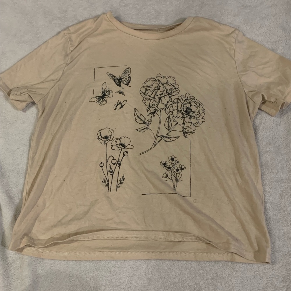 Low-cropped top size Large